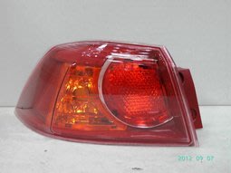 ((車燈大小事))MITSUBUSHI LANCER FORTIS  2008-2010 / 三菱 原廠型後燈尾燈