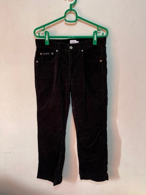 「 二手衣 」 Calvin Klein Jeans 男生休閒褲 6號（黑）22
