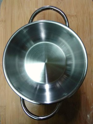 S104 歐岱名鮮鍋 18cm #430不鏽鋼雙耳鍋