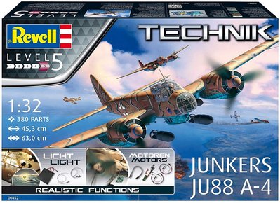 Revell Technik Junkers Ju88 A-4 容克斯 1:32~請詢問庫存