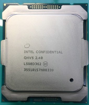 【含稅】Intel Xeon E5-2690 V4 2.4G Turbo 3.2G 14核28線135W ES不顯CPU