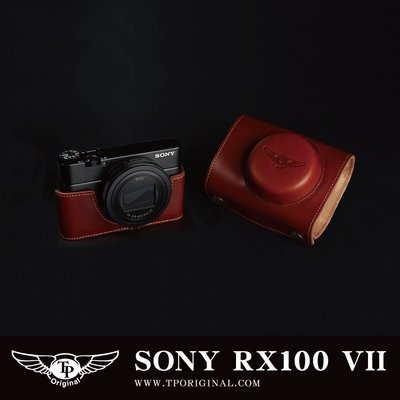 小馨小舖【台灣TP SONY RX100 VII VI 真皮相機皮套】 相機包 RX100 M7 RX100 M6