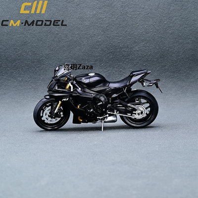 新品新品現貨CMModel1/18合金靜態摩托機車模型Yamaha雅馬哈R1 車擺件