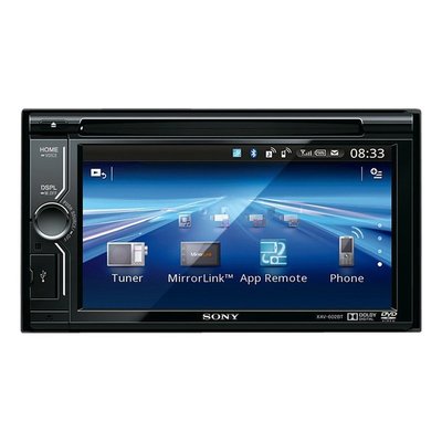 【SONY】XAV-602BT 6.1吋DVD/MP3/Android/iPhone/前置USB/AUX IN藍芽觸控螢