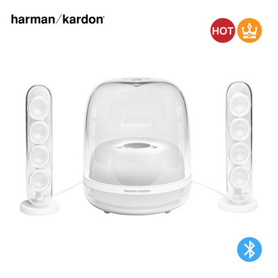 平廣 台公司貨 Harman Kardon SOUNDSTICKS 4 白色 藍芽喇叭 藍牙 2.1聲道 喇叭 哈曼卡頓