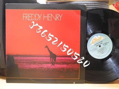 FREDDY HENRY GET IT OUT IN THE OPEN 1979 LP黑膠