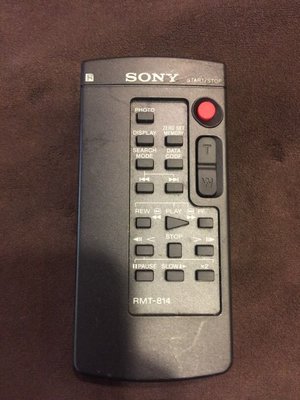 [R012-2] 二手SONY原廠RMT-814攝影機通用遙控器