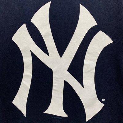 Supreme New York Yankees Box Logo Tee Navy