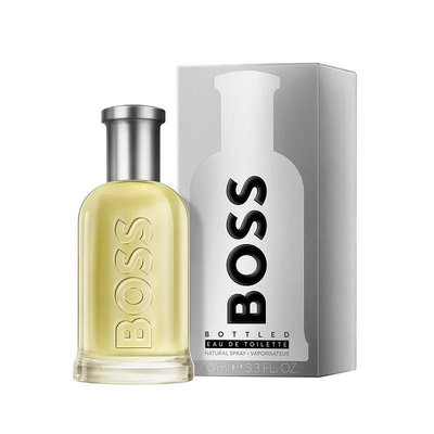 HUGO BOSS BOTTLED 自信男性淡香水100ml【香水會社】