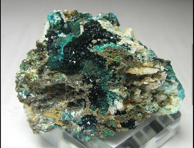 磷酸鋅銅+白鉛礦，礦物礦石礦標，(云南東川4cm19.5g)， CU2308J8y