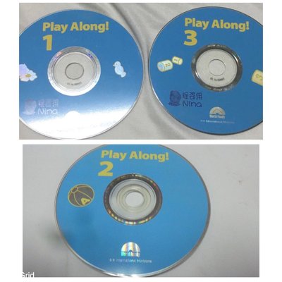 【彩虹小館@】兒童CD~Play Along! 1.2.3_共3片_寰宇迪士尼美語DISNEYS