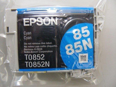 ☆呈運☆裸裝EPSON 85N T0852 T0852N 原廠 藍色墨水匣 適用:EPSON PHOTO 1390