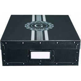 GreenGate Storage Box A4 - Black GreenGate (收納盒)