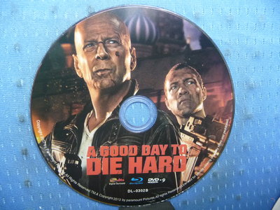 [無殼光碟]KQ  終極警探：跨國救援 A Good Day to Die Hard 西洋電影  1片DVD