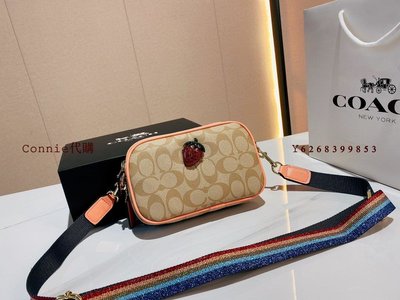Connie代購-Coach蔻馳 Camera Bag Horse And Carriage 相機包
