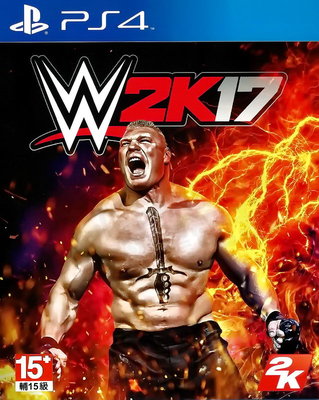 【二手遊戲】PS4 激爆職業摔角 美國勁爆職業摔角 2017 WWE 2K17 英文版【台中恐龍電玩】