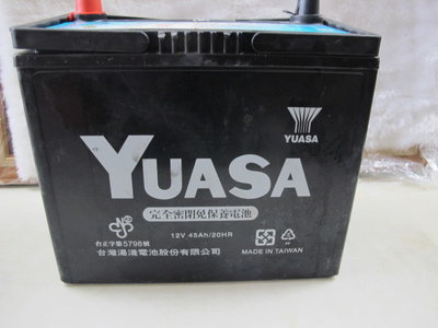 永誠精品尋寶地 NO.6181 湯淺 YUASA 55B24R-SMF 完全密閉式免保養汽車電池 二手