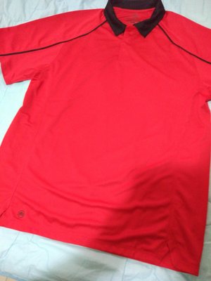 Stormtech storm tech st H2X dry 美國加拿大戶外登山運動透氣排汗快乾紅色釦子 polo衫