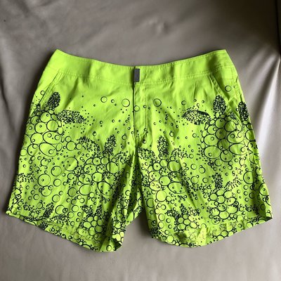 [品味人生2]保證全新正品 Vilebrequin 螢光黃色  海灘褲 休閒短褲 size XL