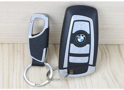 寶馬BMW 銀框升級版智能晶片鑰匙膠殼 汽車遙控器替換外殼 新款3系 5系 X5 X6 等專用 僅外殼及鑰匙胚 不含晶片