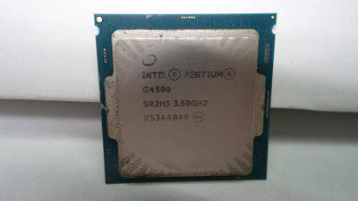 Intel® Pentium®  G4500,, 3.5 GHZ  / 3M ,,2核心/2執行緒,,1151腳位...,無散熱風扇