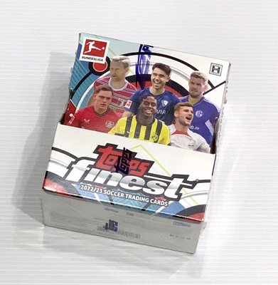 2022-23 Topps Finest Bundesliga Soccer德甲足球卡🌈最佳系列盒卡*全新未拆封*仟翔
