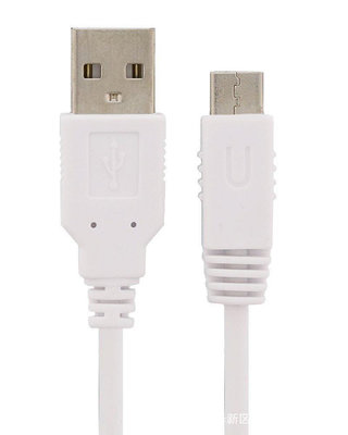 Wii U充電線 3米 白色 WII U charger cable