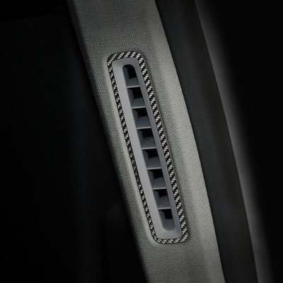 台灣現貨PORSCHE 保時捷 Panamera 970 2010-2016 前支柱 B 空調蓋飾碳纖維內飾套件