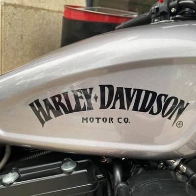 [酷奔車品]Harley-Davidson 字母車貼 Haley 883 反光裝飾貼花 機車配件貼紙