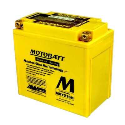 三立二輪 MOTOBATT 強效 電池 AMG 強效型機車電池  MBYZ16H $3380