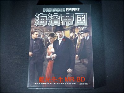 [藍光先生DVD] 海濱帝國 : 第二季 Boardwalk Empire 五碟精裝版 ( 得利公司貨 )