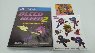 [頑皮狗]PS4 Bleed + Bleed 2 Bundle限定版 全新未拆 全球限量3000套(368/3000)