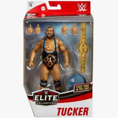 [美國瘋潮]正版WWE Tucker Elite #76 Figure 重裝機械雙打組最新版人偶公仔 附特製冠軍腰帶道具