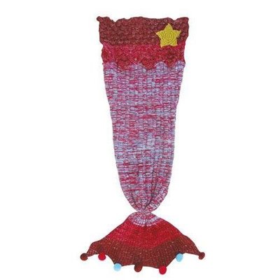 ˙ＴＯＭＡＴＯ生活雜鋪˙日本進口雜貨秋冬限定MERMAID BLANKET 美人魚 人魚尾巴造型保暖毯(預購)