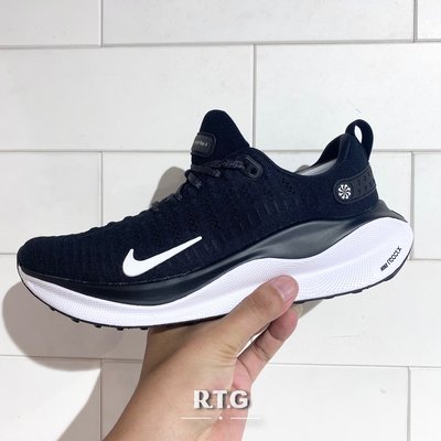 【RTG】NIKE REACTX INFINITY RUN 4 黑色 慢跑鞋 編織 緩震 舒適 男 DR2665-001