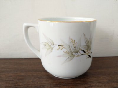 早期 大同 竹子花 茶杯 馬克杯 咖啡杯