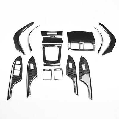 適用於豐田 ALTIS 2008-2013 碳纖維花紋汽車電動車窗開關面板蓋齒輪面板蓋 ALTIS 內飾配件