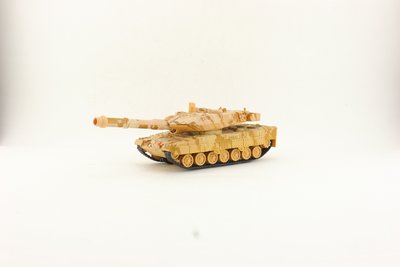 天鷹仿真玩具車模型 1:50軍事坦克裝甲車可發射子彈聲光迴力