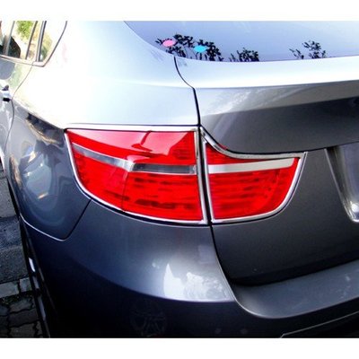 【JR佳睿精品】改裝 BMW X6 E71 E72 2008-2014 鍍鉻後燈框 尾燈框 電鍍 台灣製