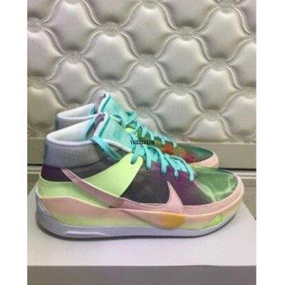 【正品】Nike 籃球 KD13 EP Chill 彩色 粉紅 綠 男 KD 13【ACS】 CI9949-602潮鞋