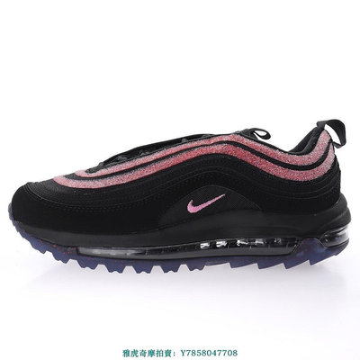 Nike Air Max 97 Golf NRG“黑紫粉閃粉”百搭氣墊慢跑鞋　DB4698-001　男女鞋[飛凡男鞋]