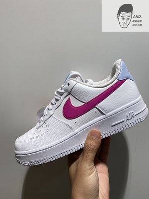 【AND.】現貨 NIKE AIR FORCE 1 '07 板鞋 休閒鞋 白 桃紅 水藍 女款 CT4328-101