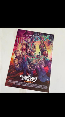 電影銀河護衛隊3IMAX海報 漫威銀護炫彩IMAX限定海報