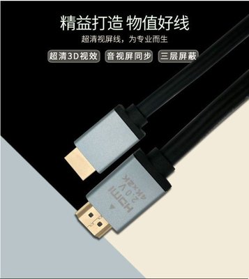 **迦南五金**超高規飛尼爾 1.5米2.0版 HDMI 連結線 高清線 24K 鍍金工程線纜19 + 1hdmi線