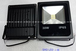 [SMD LED 小舖]薄型30W LED廣告招牌走道庭院用防水投射燈