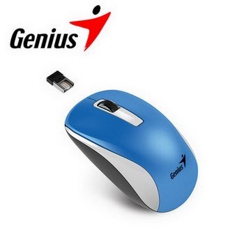 【捷修電腦。士林】Genius 昆盈 NX-7010 藍光無線滑鼠-海洋藍 (NX-7010-BL) $ 399