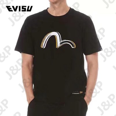 EVISU EVISUKURO 19SS 海鷗印花 短袖T恤