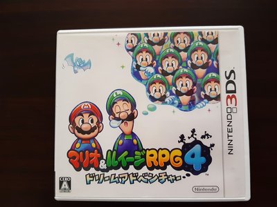 3DS 瑪利歐與路易吉 RPG 4 夢境冒險 純日版
