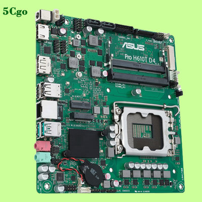 5Cgo🏆含稅 全新Asus/華碩迷你PRO H610T D4 CSM支持12代ITX mini主機工控機一體機主機板