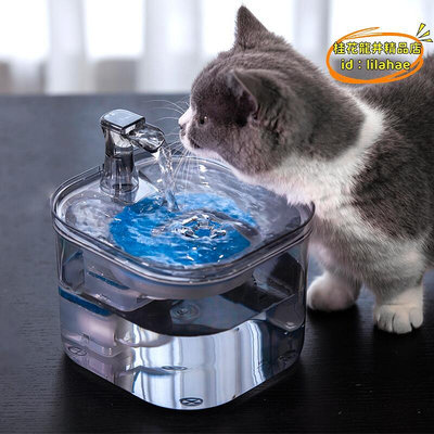 咪飲水機自動循環流動喝水器寵物活水恆溫加熱碗不插電用品